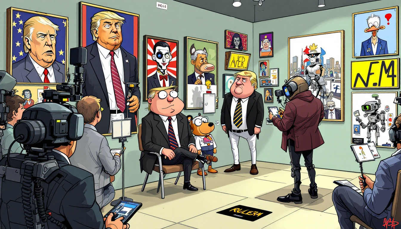 Instant satire from idea to post