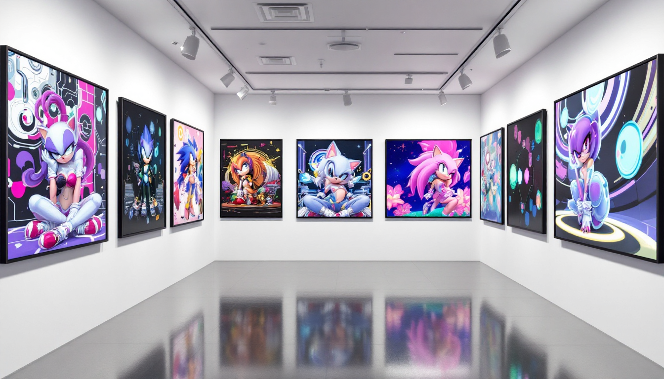 Rapid generation of diverse AI art styles