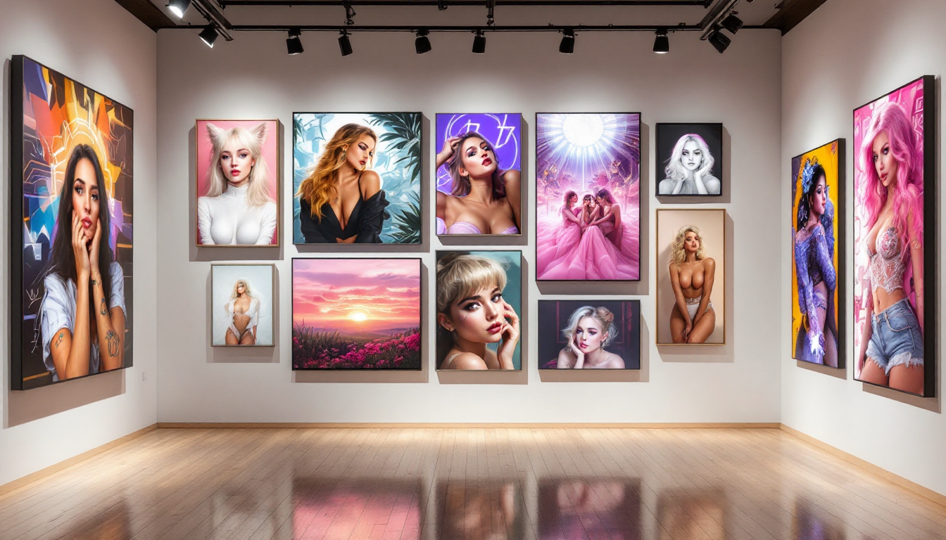 Rapid generation of custom AI shemale art