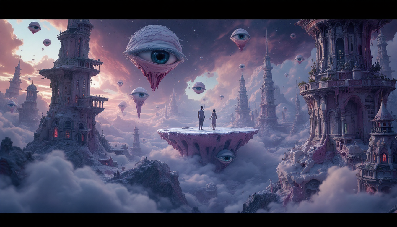 Elevate your creative output with PixelDojo's surrealism generator