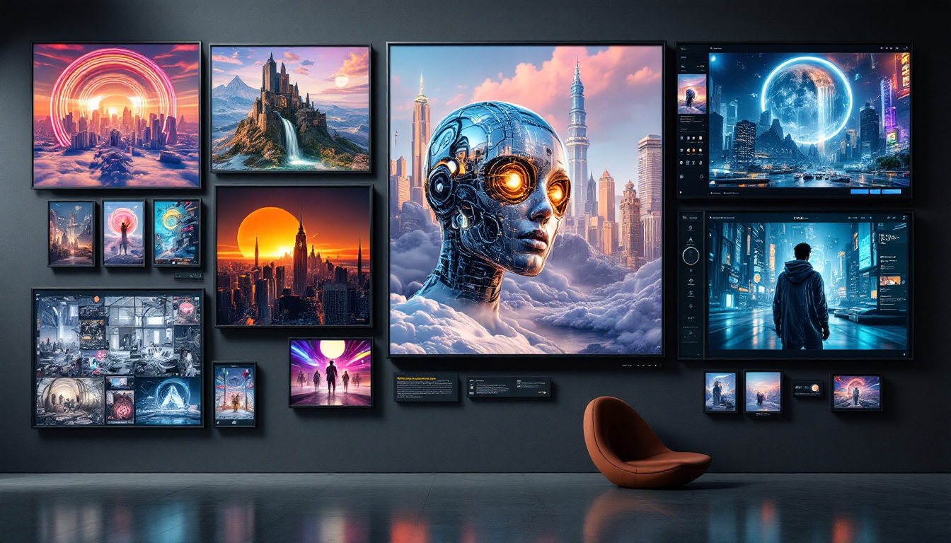 Rapid AI art generation for any theme