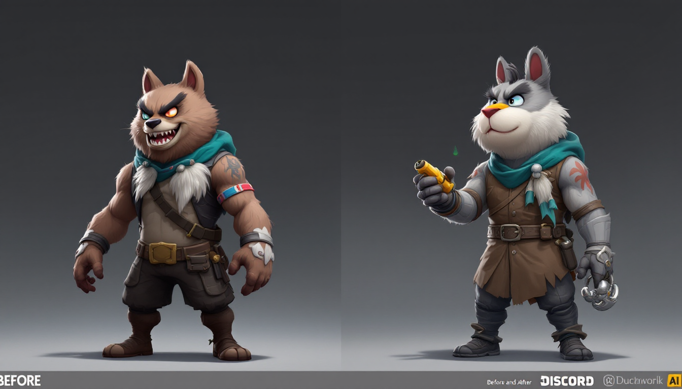 Seamless object swaps for dynamic characters