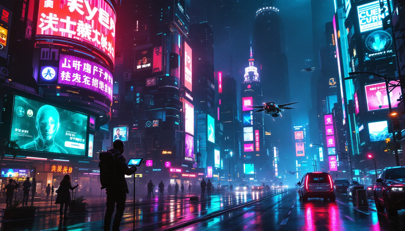Elevate your cyberpunk visions with PixelDojo's all-in-one AI toolkit