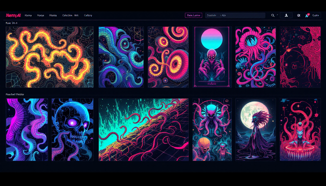 Rapid Cyberpunk Art Creation