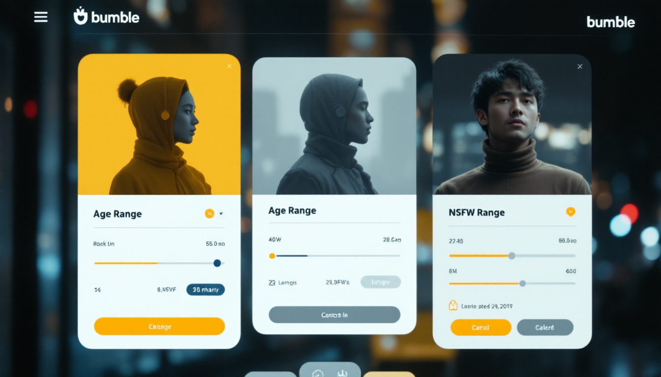 Master Bumble age range settings with unified AI tools