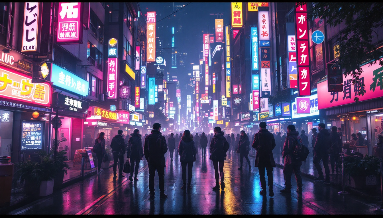 Unleash Futuristic AI Art Cyberpunk for Viral Social Impact