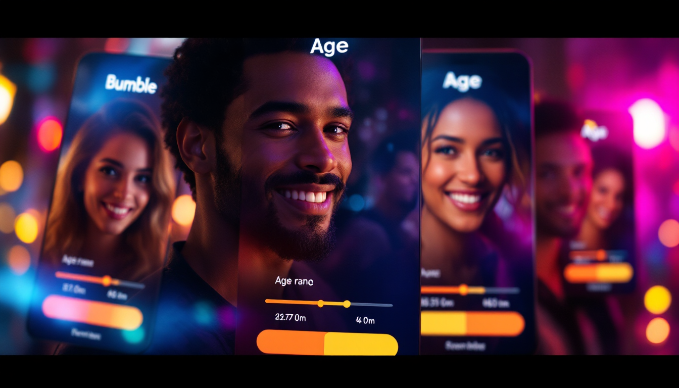 Elevate your Bumble experience by fine-tuning age range with AI-powered visuals