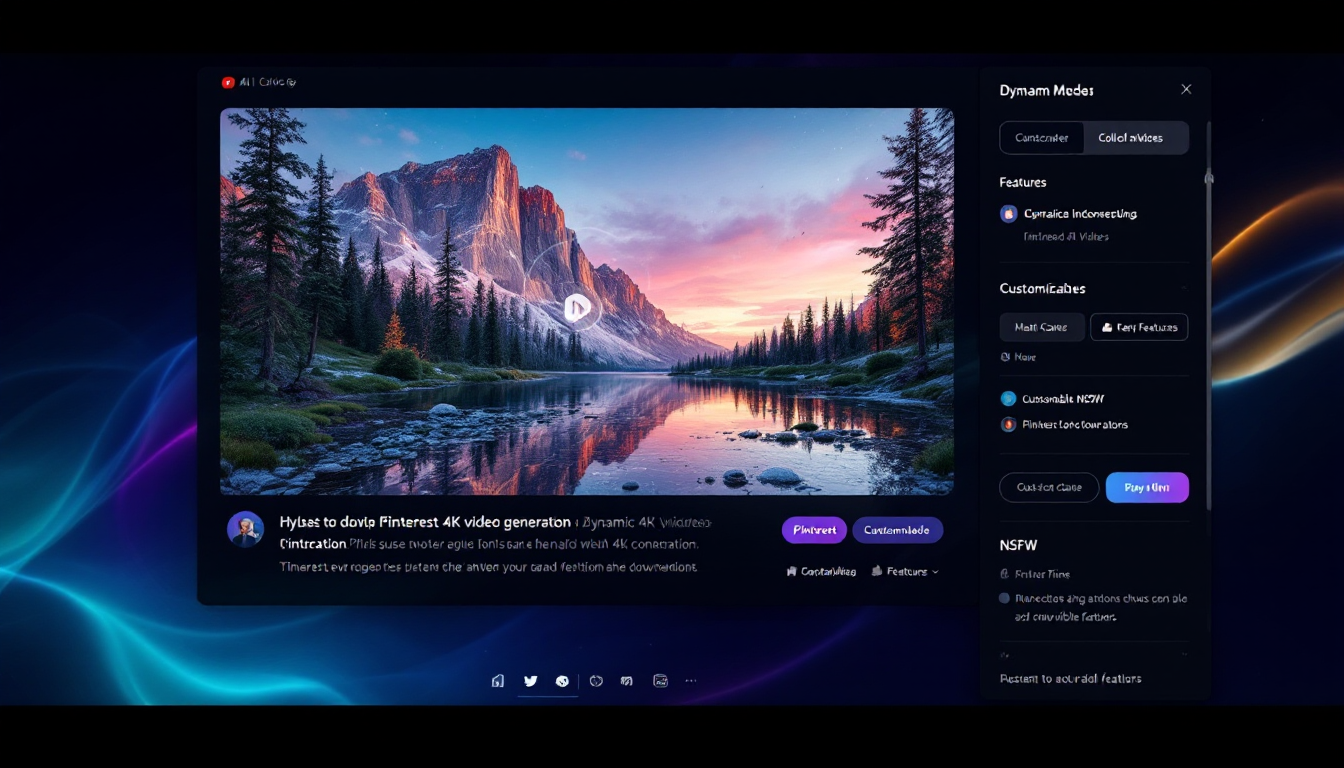 Customizable for diverse content needs