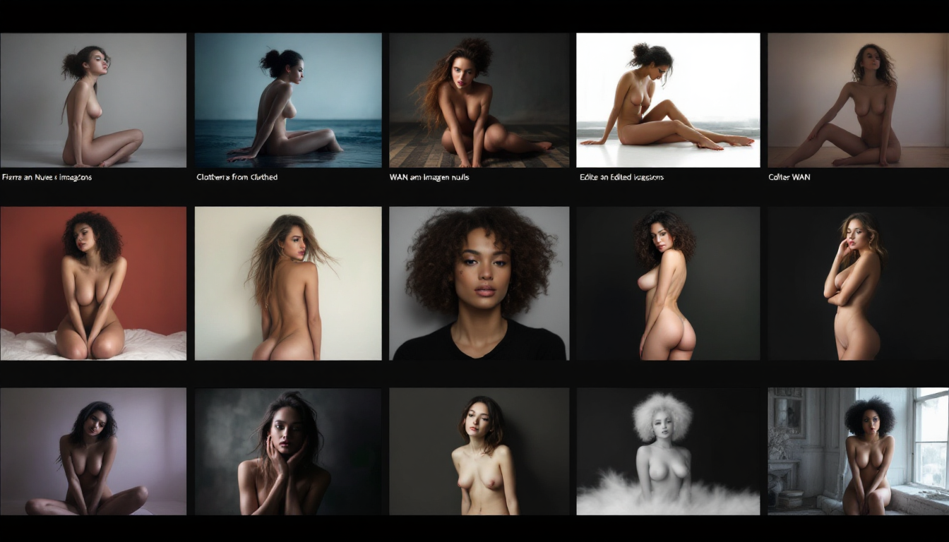 Consolidated AI access for nude editing
