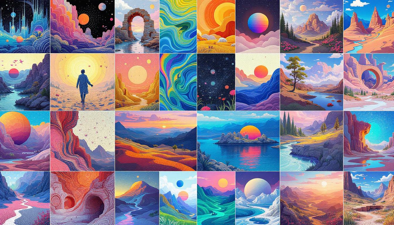 Rapid Abstract Art Generation