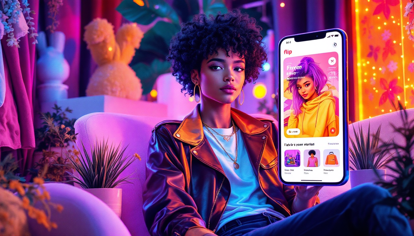 Master the Flip shopping app with AI-powered content creation