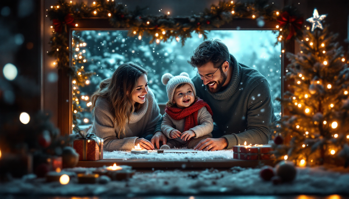 Craft professional Christmas AI photos that captivate and convert