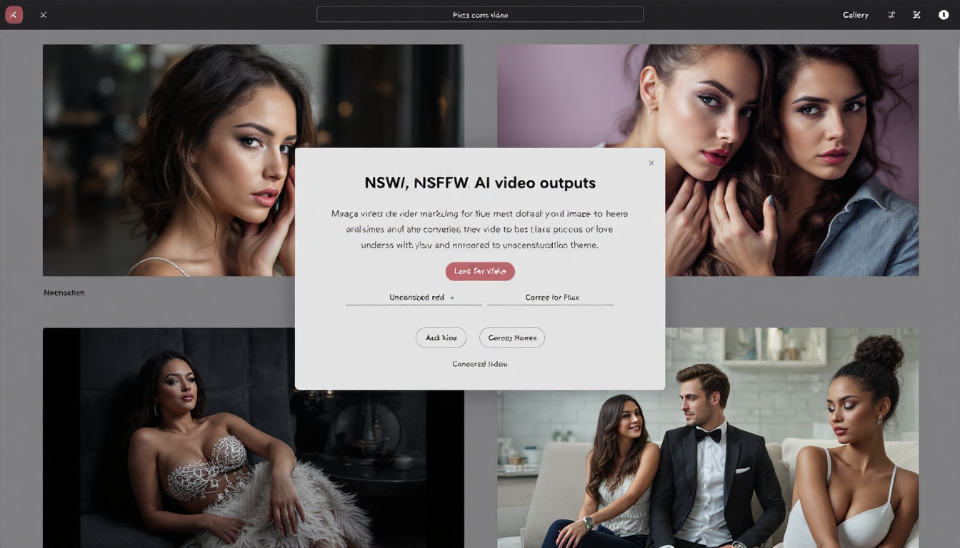 Unrestricted NSFW video generation