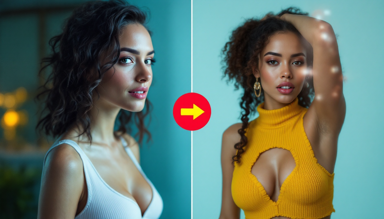 Seamless AI-driven clothing removal