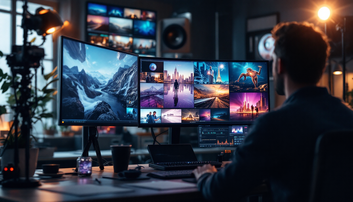 Elevate your stock video footage with unified AI tools