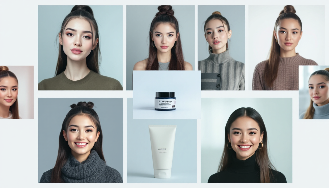 Rapid generation of viral-ready photo IA