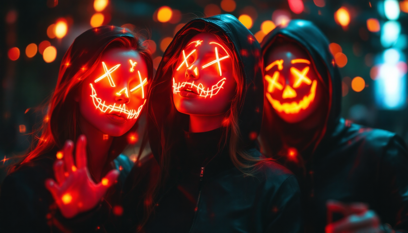 Ignite viral campaigns with AI-generated sexy Halloween photos