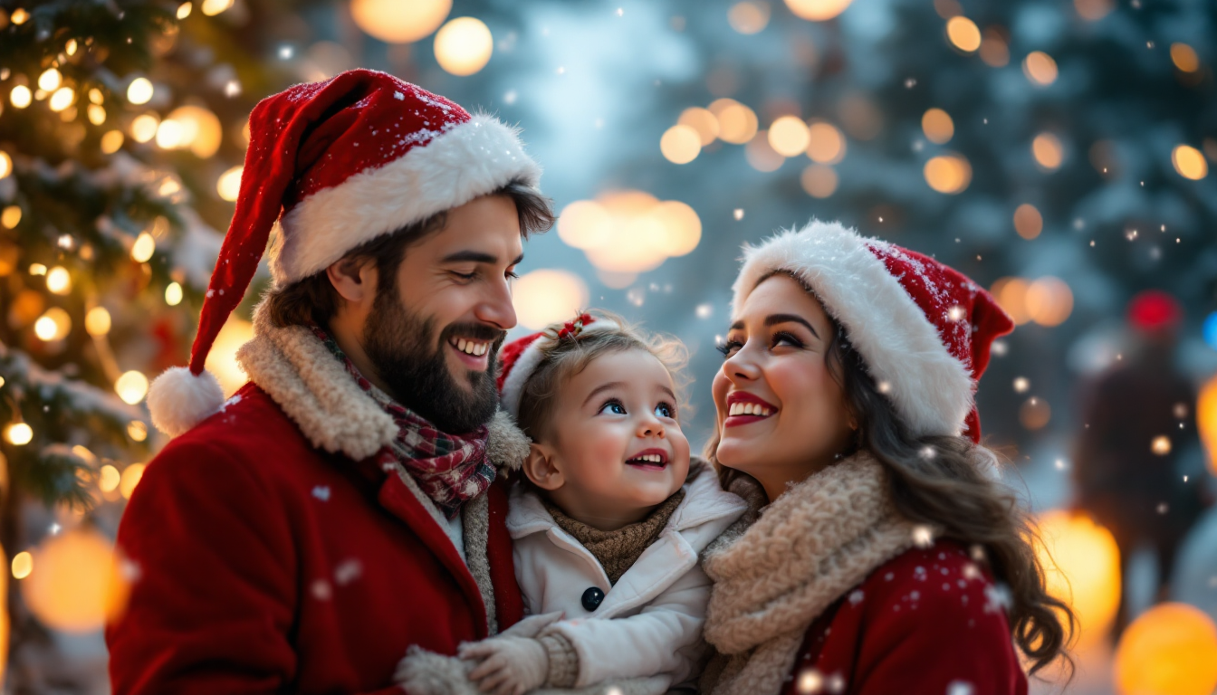 Unlock Festive Magic with AI Christmas Photos from SocialAF