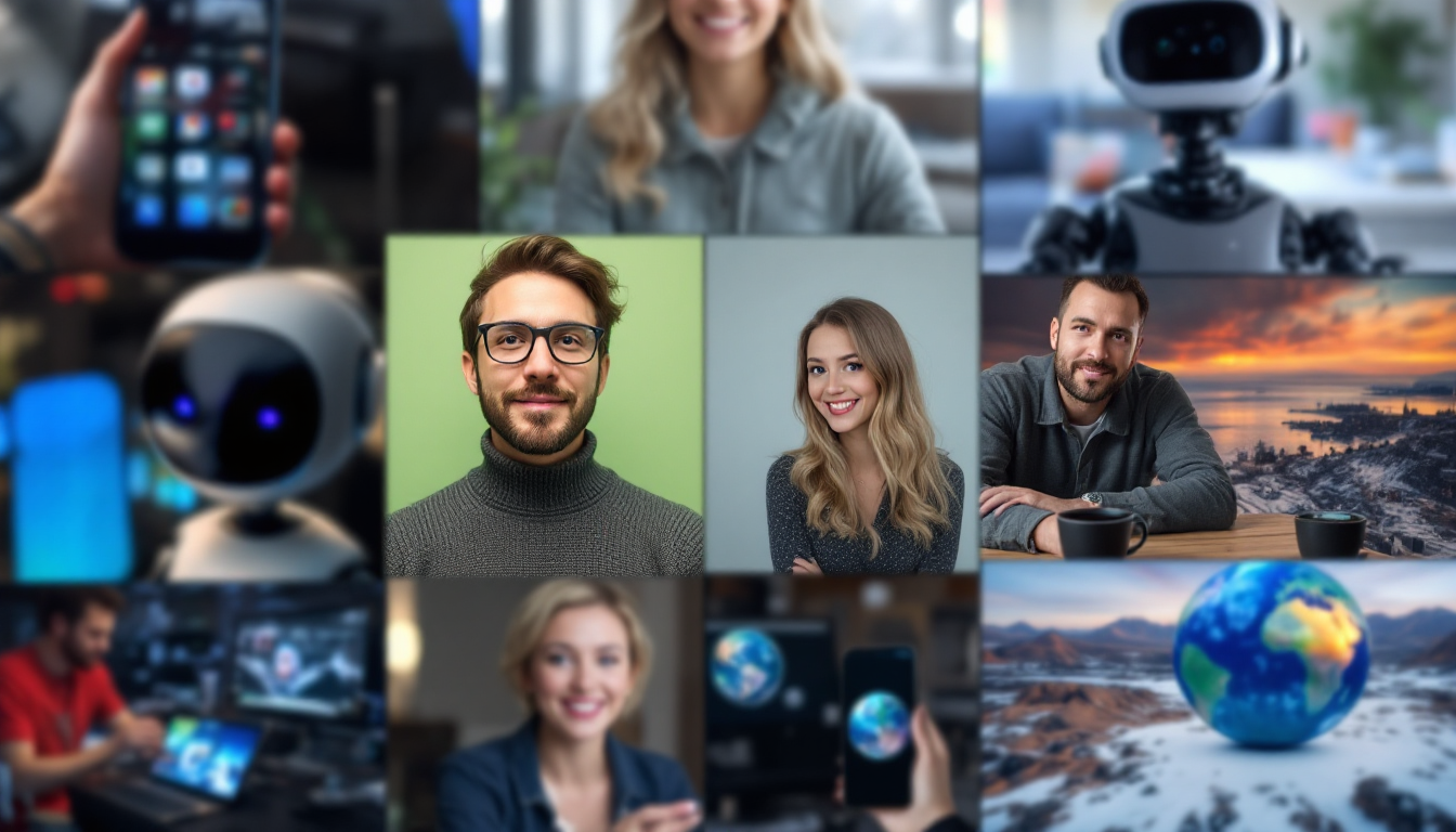 Rapid generation of viral-ready AI photographs