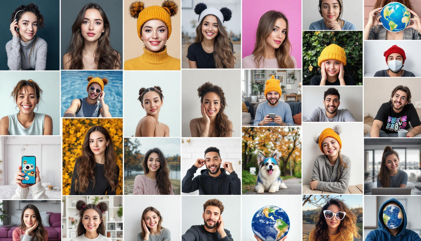 Rapid generation of custom IA photos