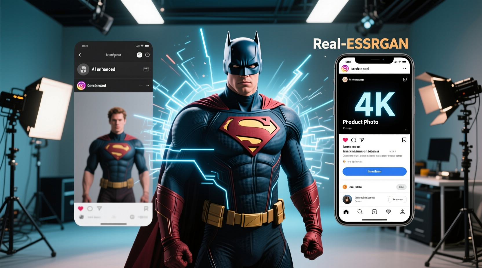 Elevate your social content with effortless image upscaling