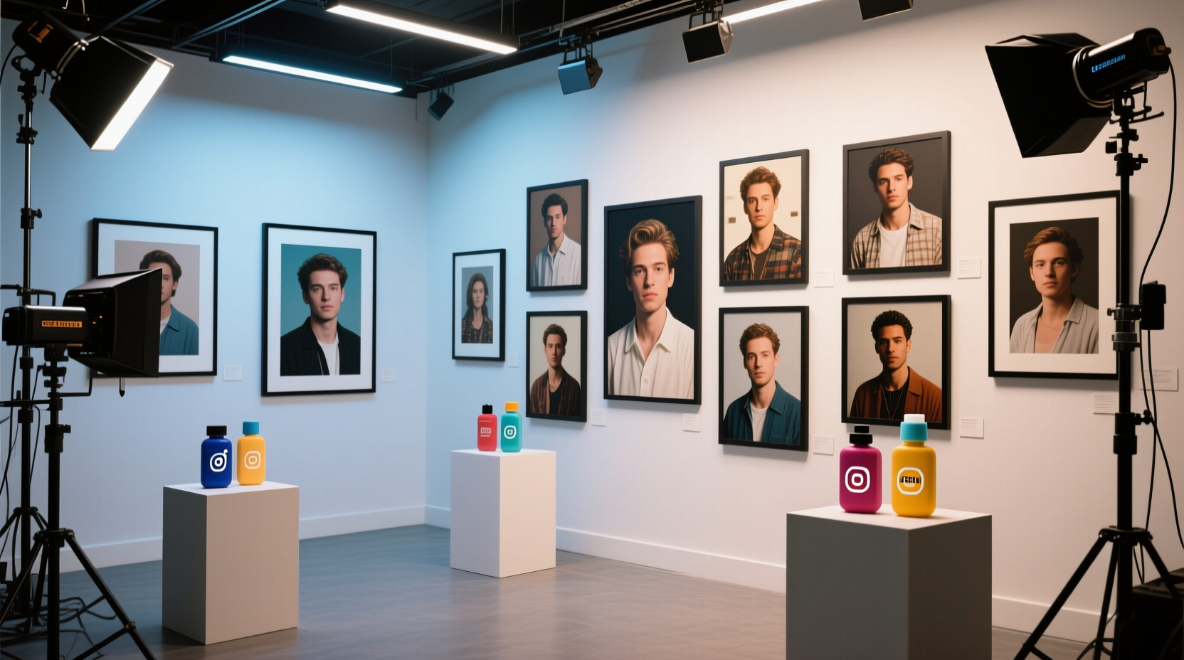 Rapid face restoration for viral posts