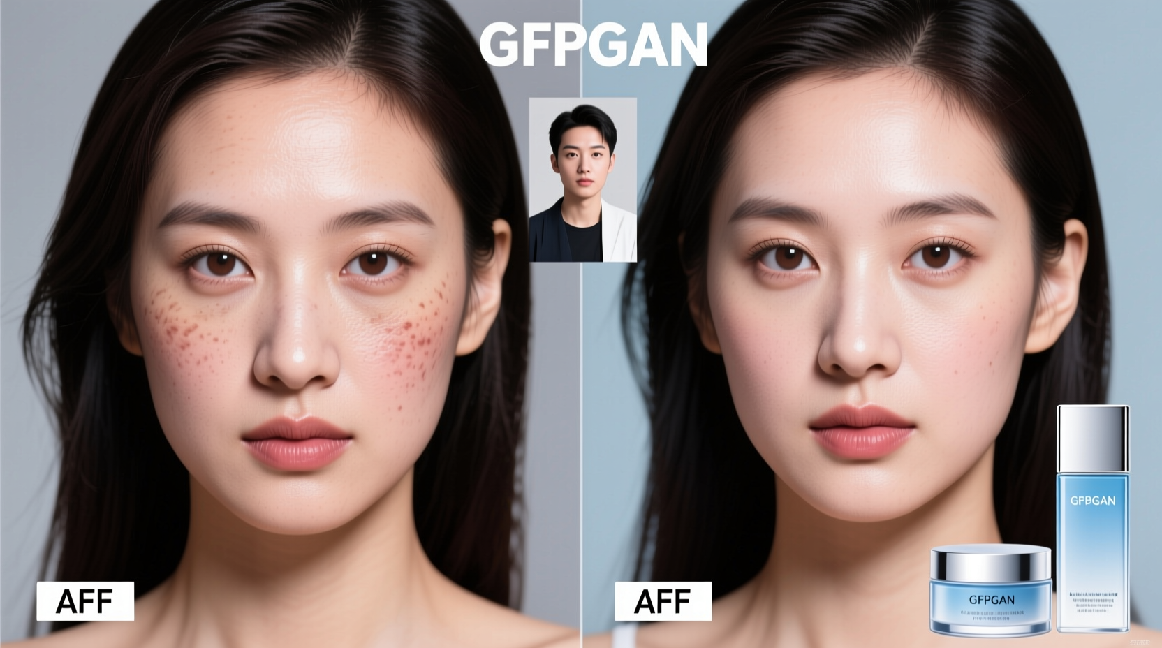 Instant high-fidelity face fixes