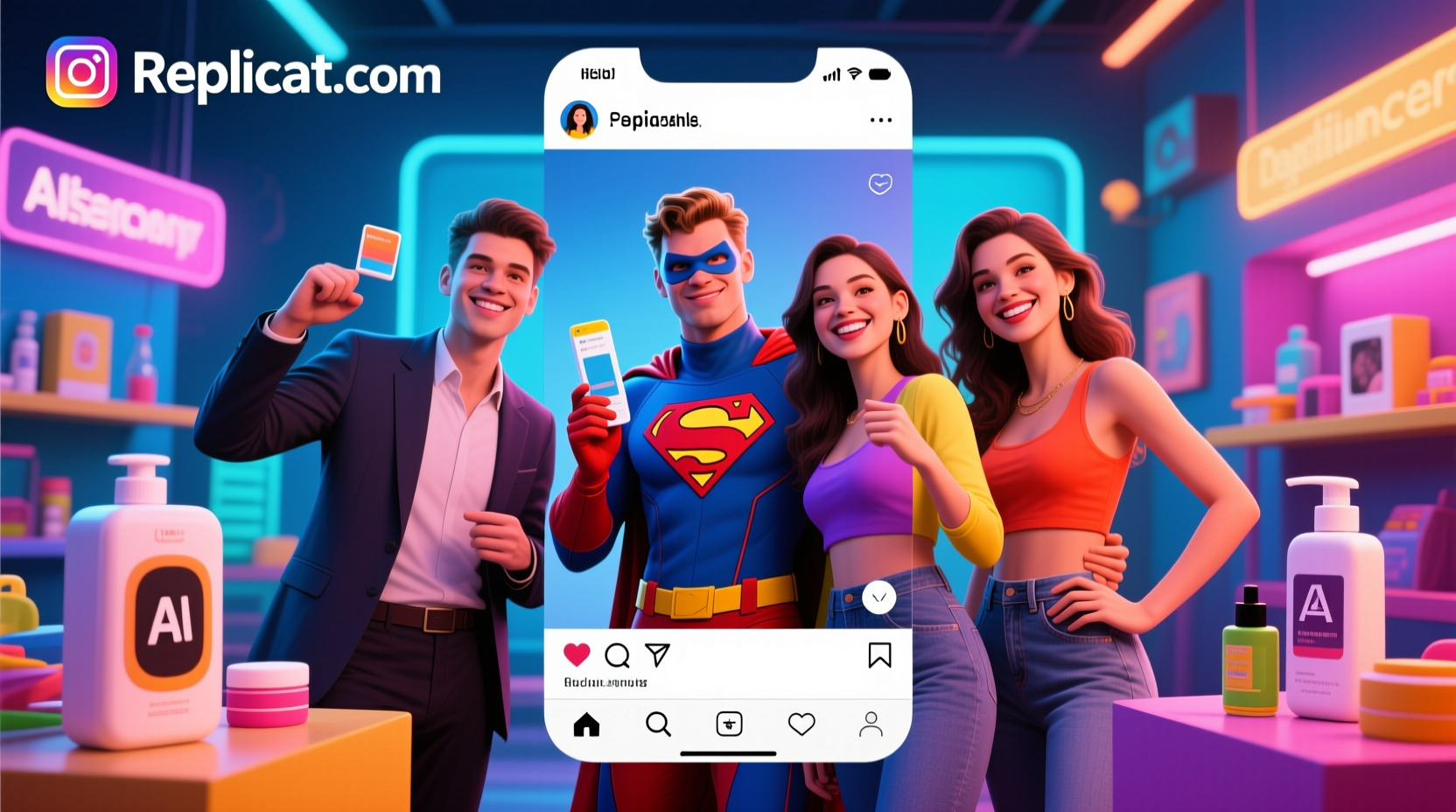 Unlock instant AI-generated influencers and viral content with SocialAF