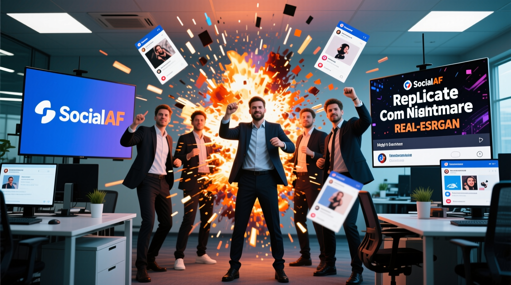 Seamless viral content generation