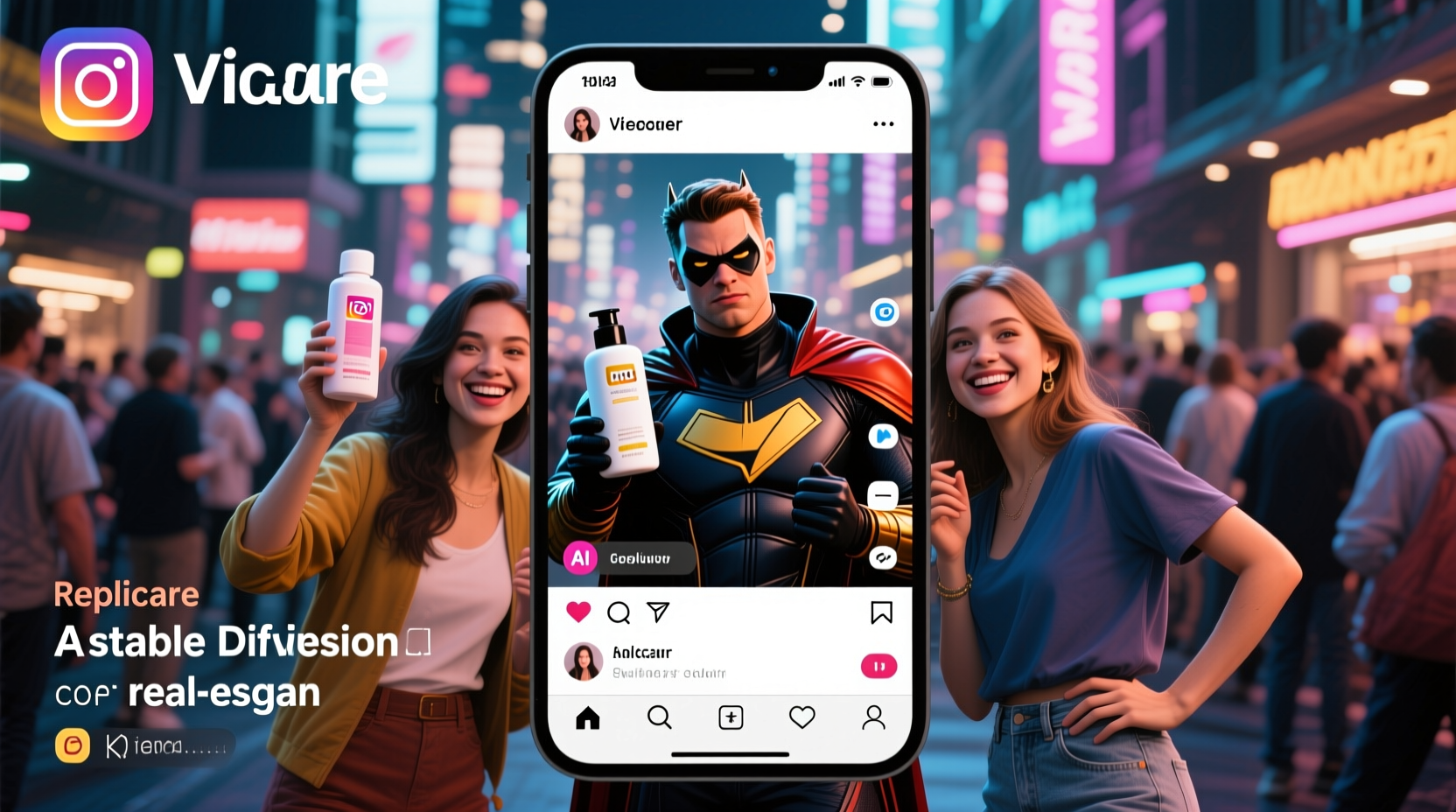 Replicate viral influencers and content at scale with AI precision